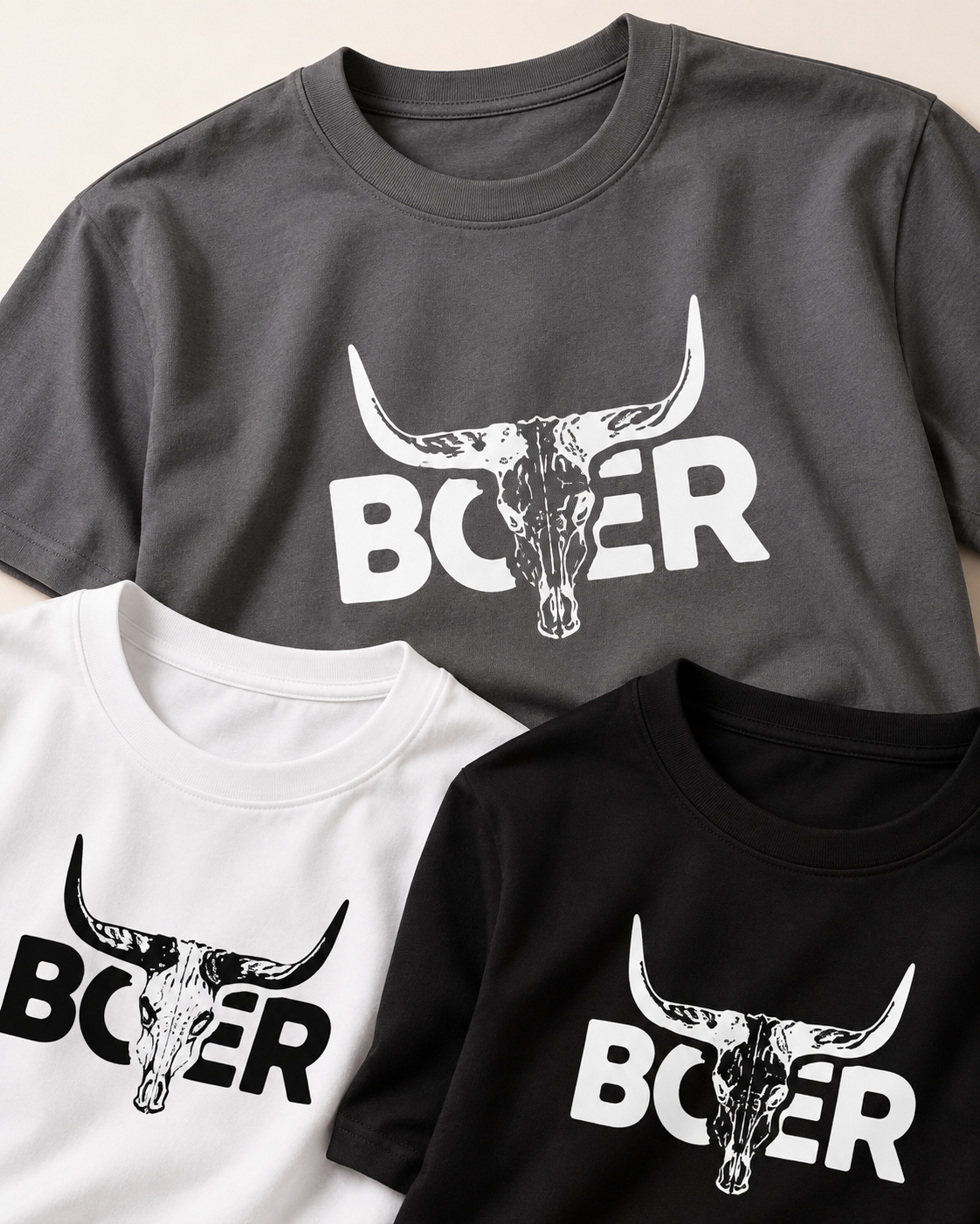 Heritage Bull three-piece tee set, gallery view 1